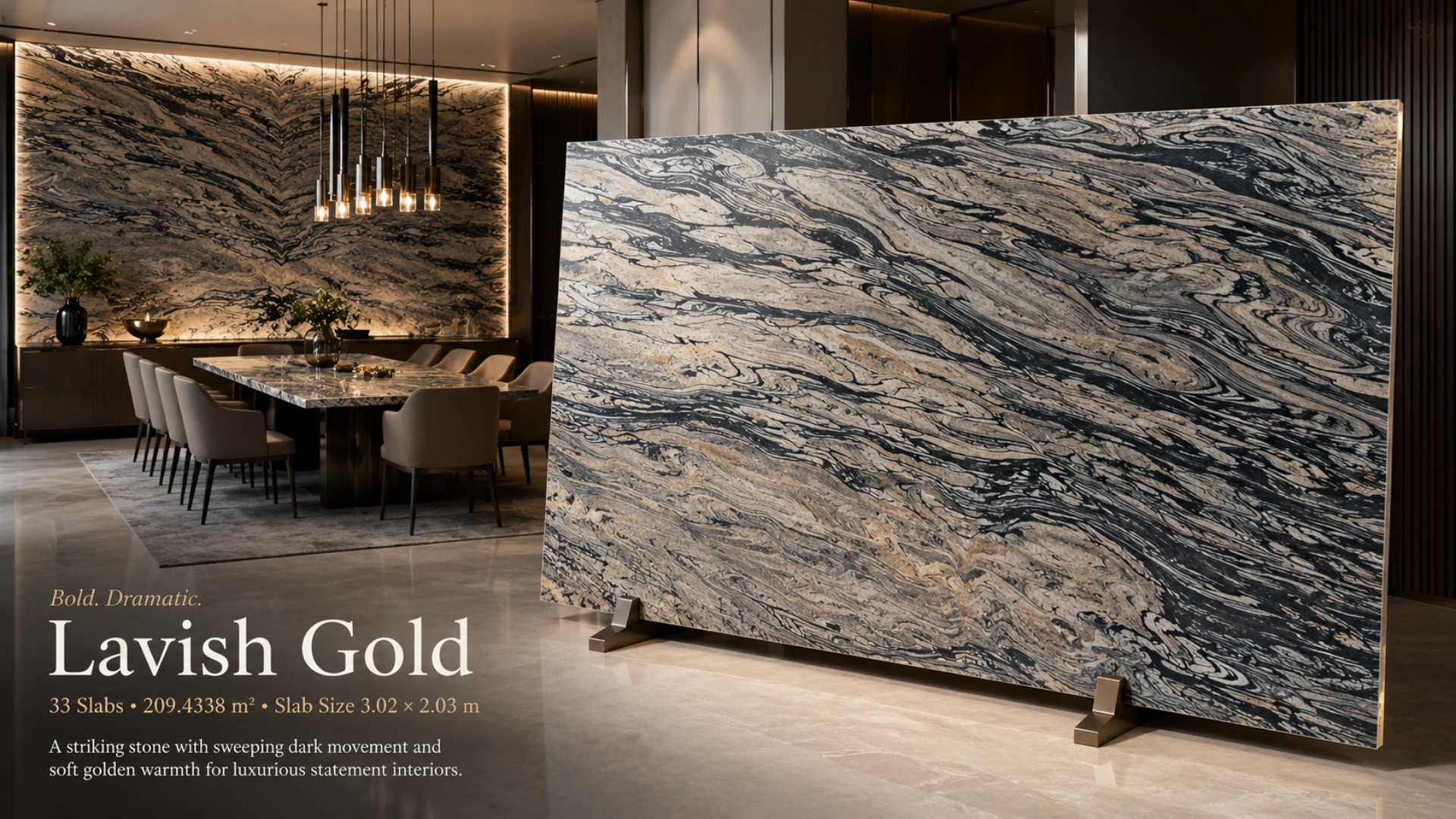 Lavish Gold — Presentasi material