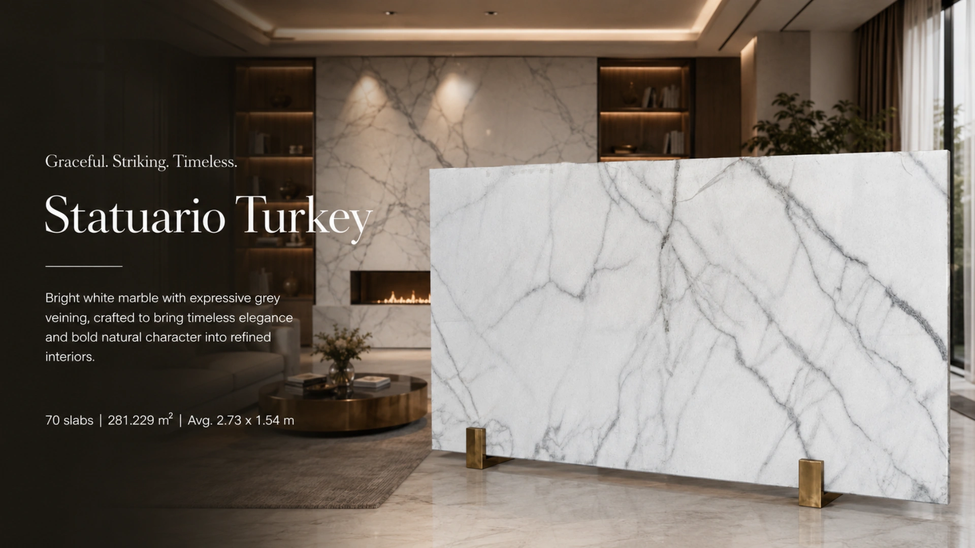 New Statuario Turkey — Presentasi material