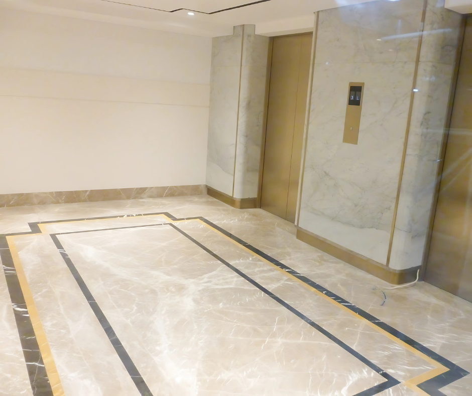 Grand Mansion Menteng — Dokumentasi aplikasi material residensial